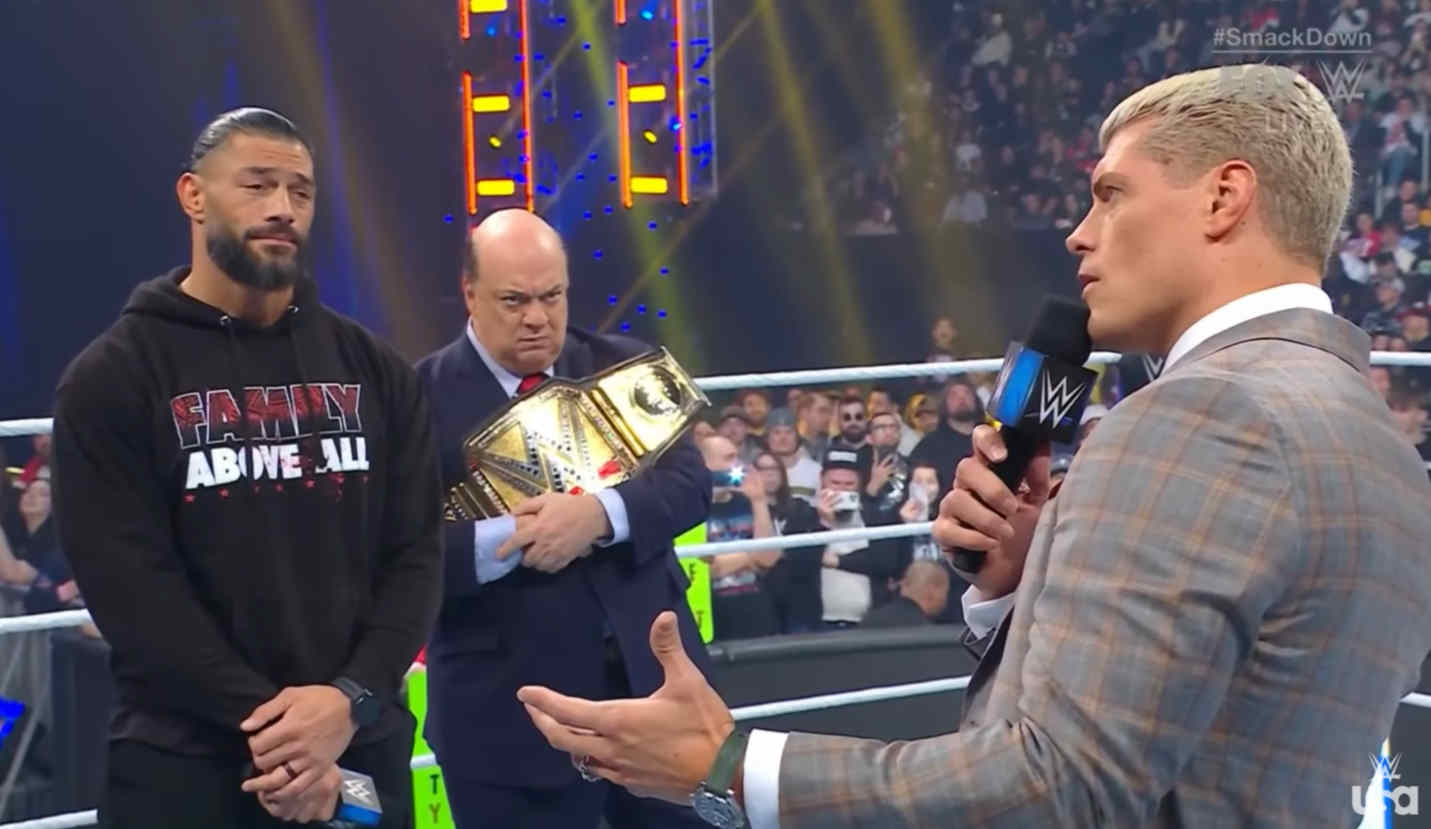 roman reigns cody rodes smackdown