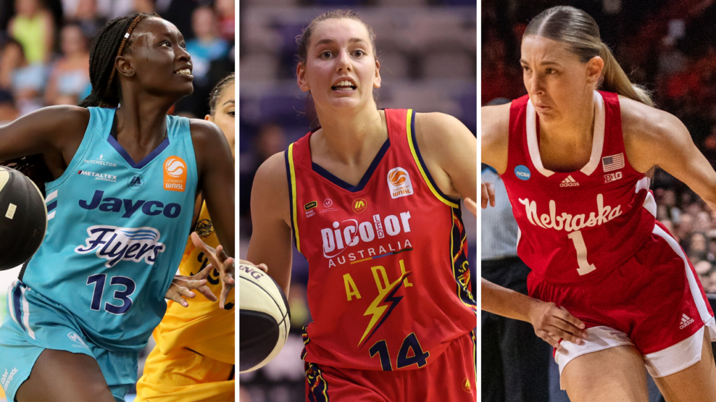 Caitlin Clark was picked first in the WNBA draft before Australia's Nyadiew Puoch
